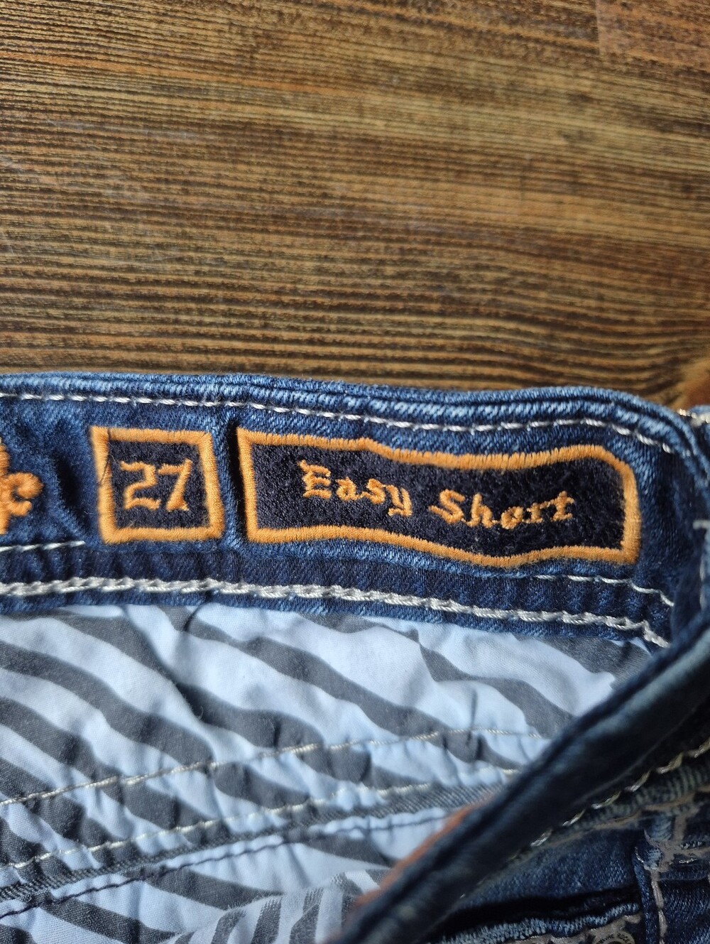 Rock Revival Magnor Easy Short Denim Size 27 Womens - Picture 8 of 9